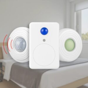 Sensorlampe til korridorer med tre teknologier – PIR-sensor, mikrobølgesensor og dagslysføler, der automatisk justerer lys efter bevægelse og lysniveau