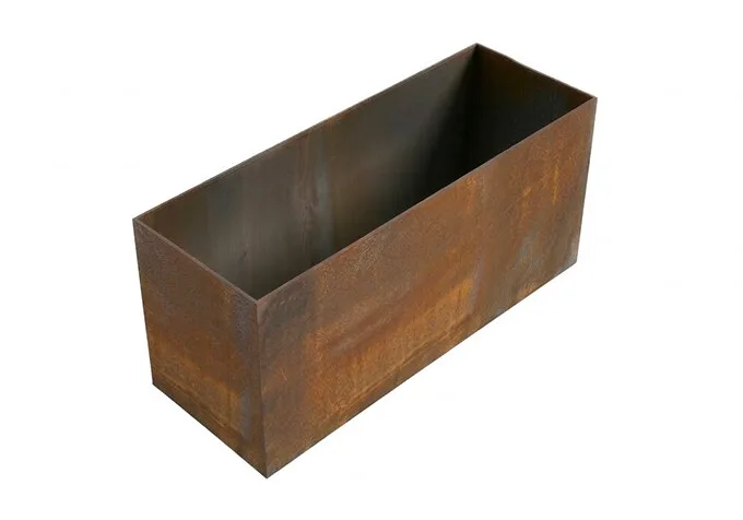 Plantekumme i 5 mm stålplade, 100x35x50cm - Bild 2