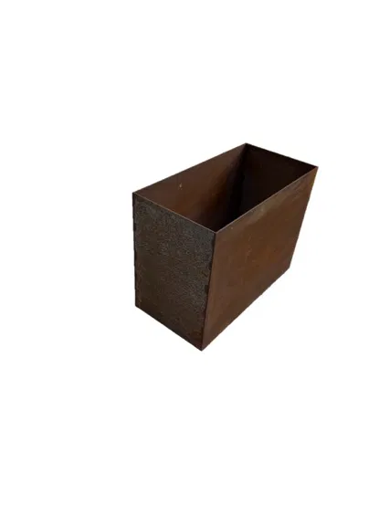 Plantekumme i 5 mm rust stålplade 80×40×60 cm - Billede 2