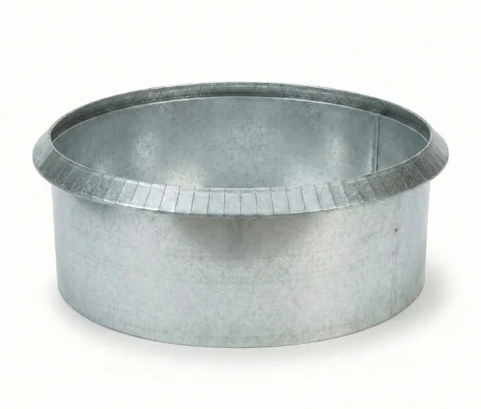 Rundt højbed i galvaniseret stål, højde 40 cm (med sneglekant) - Bild 2