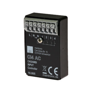 Casambi CI4 AC-ingångsstyrenhet med 4 kanaler LR (Long Range)