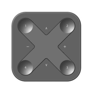 Casambi Xpress LR trådløst panel – Sort