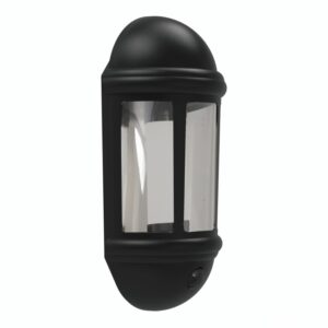 4Lite Halv Lanterne LED PIR 8 W/830 400 lm IP65 Grafit