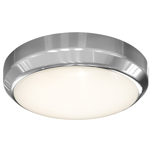 4Lite Smart Circular IP65 vägg- och taklampa 4L1/3323 krom, alternativt tillverkarens foto