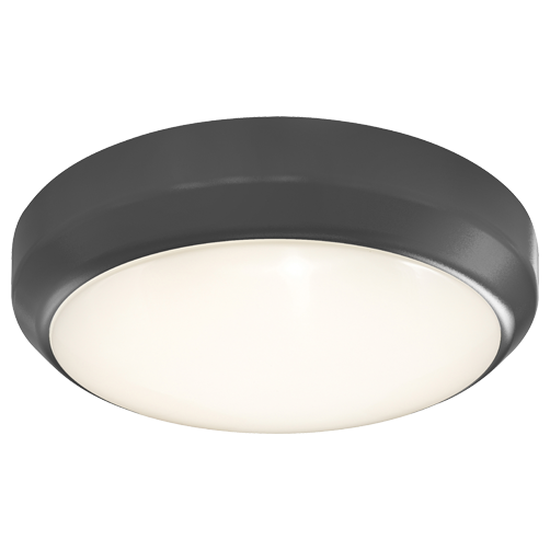 4Lite Smart IP65 Væg/Loft Plafond TW Grafit 11W 2700K-6500K 1150lm