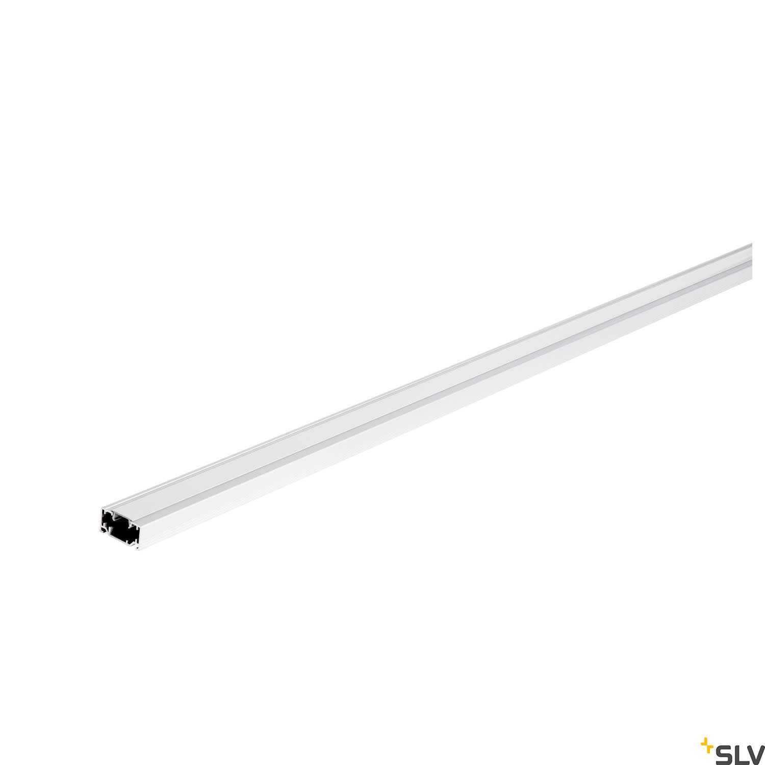 SLV 1F skinneafdækning 2 meter – hvid (2 stk., 1004785) - Bild 2