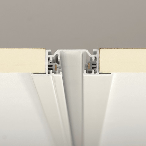 SLV 1F indbygningsskinne 2 meter – hvid (143221) - Billede 3