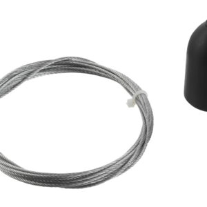Global – 1F/3F kabelsats SPW 1-2, 3 meter, svart