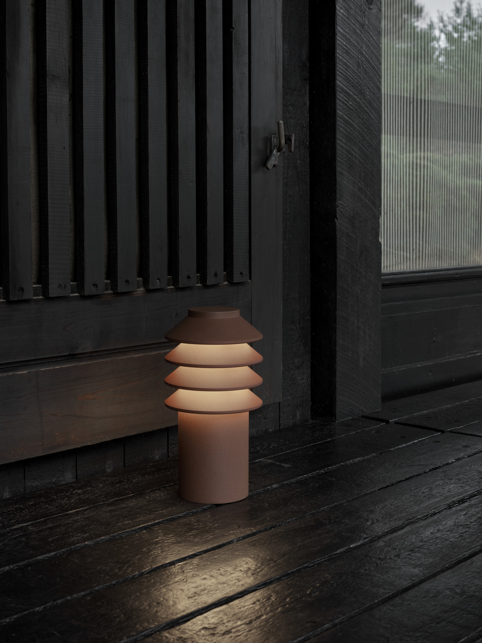 Bysted Garden Pullert LED 3K u/adp, Corten, base, lav - Billede 6
