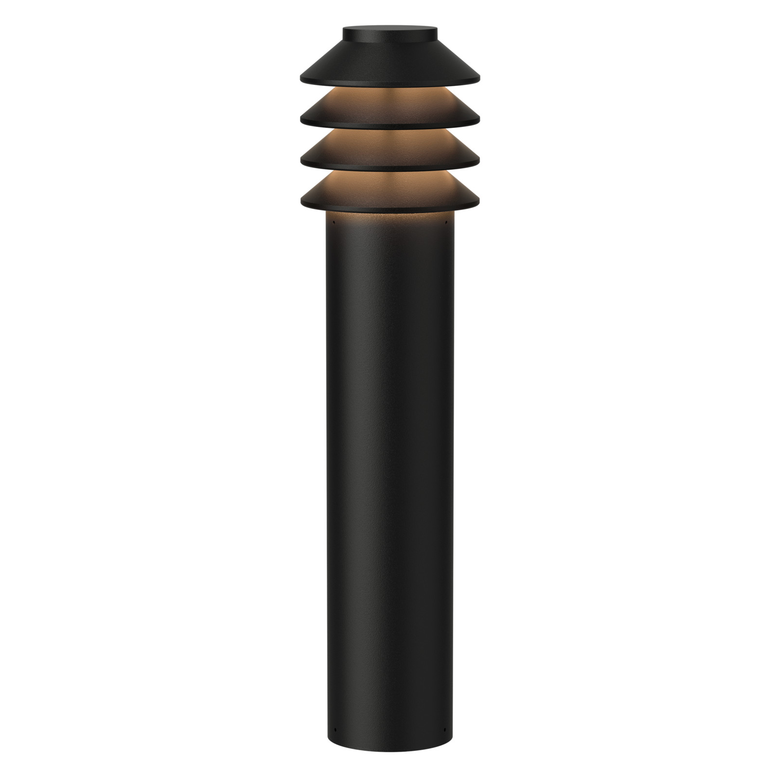 Bysted Garden Pullert LED 3K u/adp, sort, spyd, lang – produktbillede 1