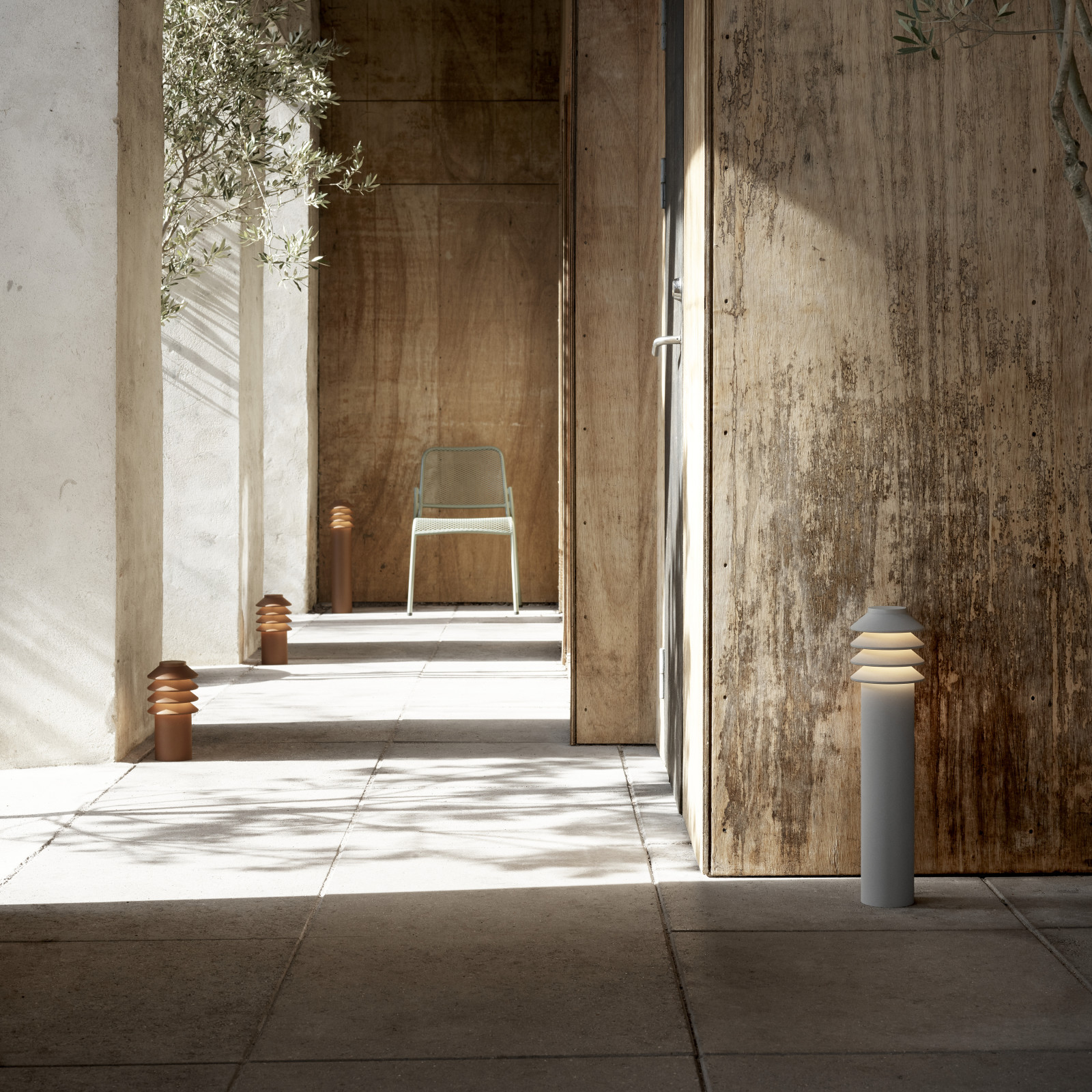 Bysted Garden Pullert LED 3K u/adp, Corten, base, lav billede 4