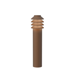 Louis Poulsen Bysted Garden LED 3000K, Corten – høj, anker (uden adapter)