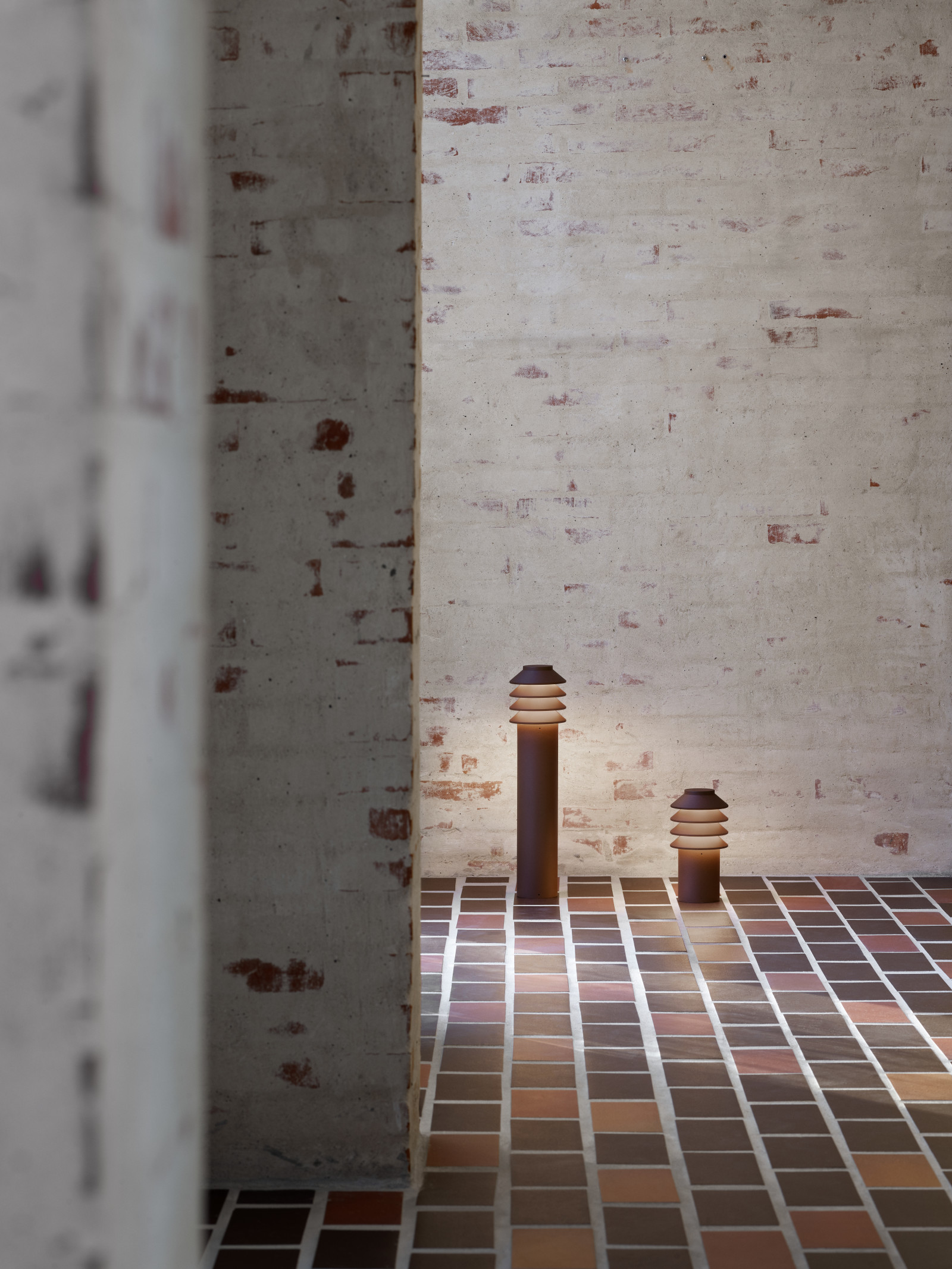 Bysted Garden Pullert LED 3K u/adp, Corten, anker, lang billede 2