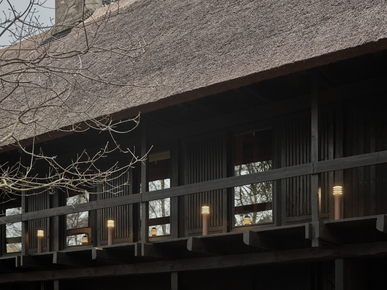 Bysted Garden Pullert LED 3K u/adp, Corten, anker, lang billede 4