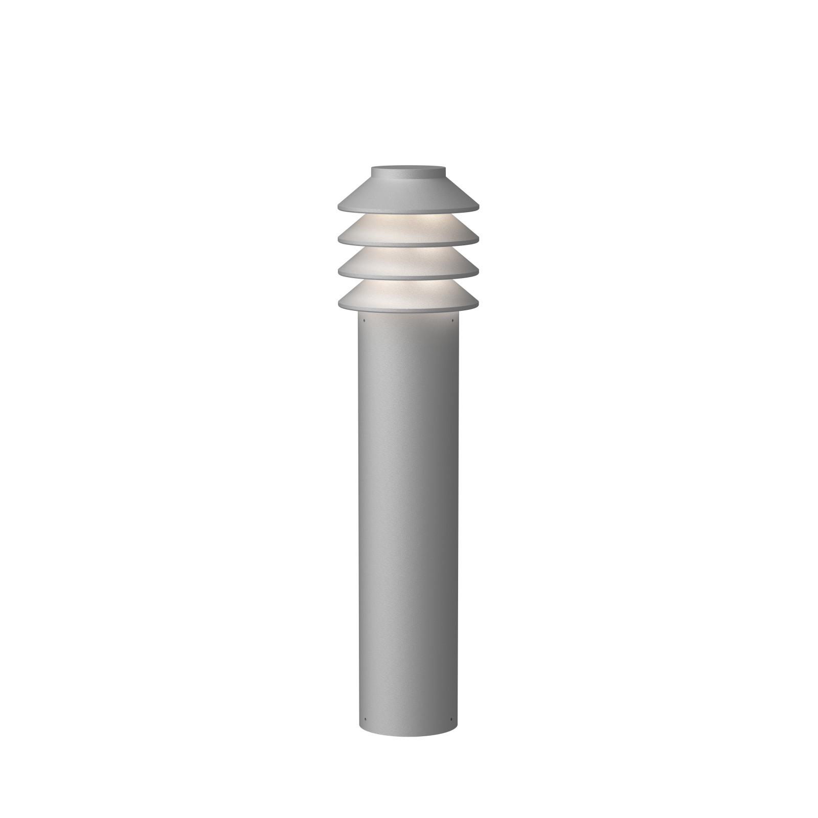 Bysted Garden Pullert LED 3K u/adp, Alu, anker, lang billede 1