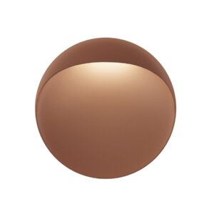 Flindt Væglampe LED Ø200 10W 2700K Corten fasedæmp