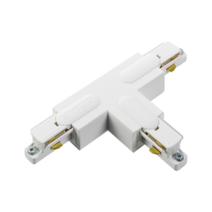 Global Trac Base 1F – T-Stykke GB40-3 højre hvid (indvendigt)