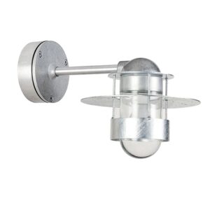 Albertslund Væg 100W E27, kort arm, galvaniseret