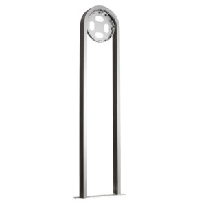 Skotlampe stander med jordanker Alu