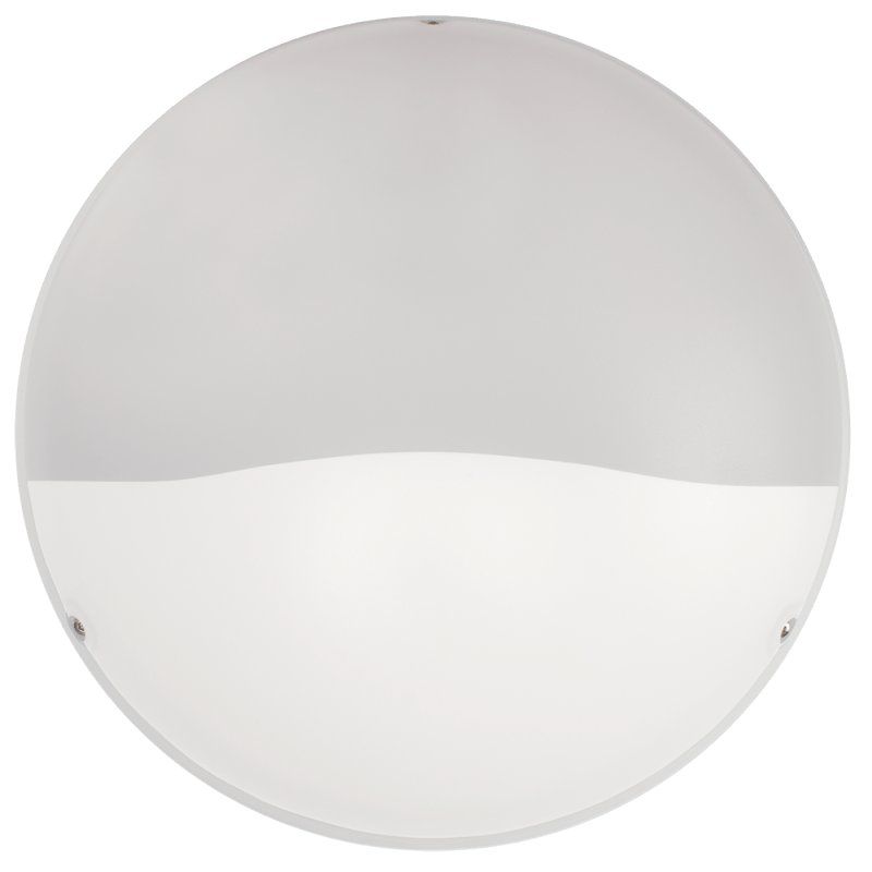 Seattle GEN2 rund hvid LED-plafond til væg og loft.