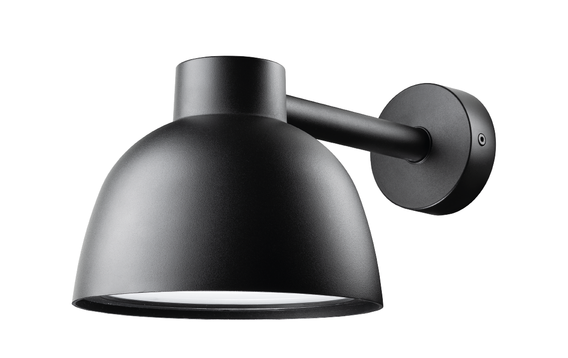SG Armaturen Herning Midi vägglampa i svart, artikelnummer 6243239629