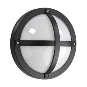 Väggarmatur Solo 1100 LED 11,5 W 830, 610 lumen, med sensor, svart