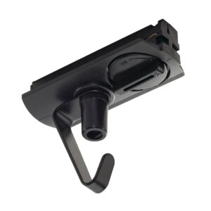 SLV 1F elektrisk adapter med krog – sort (143170)