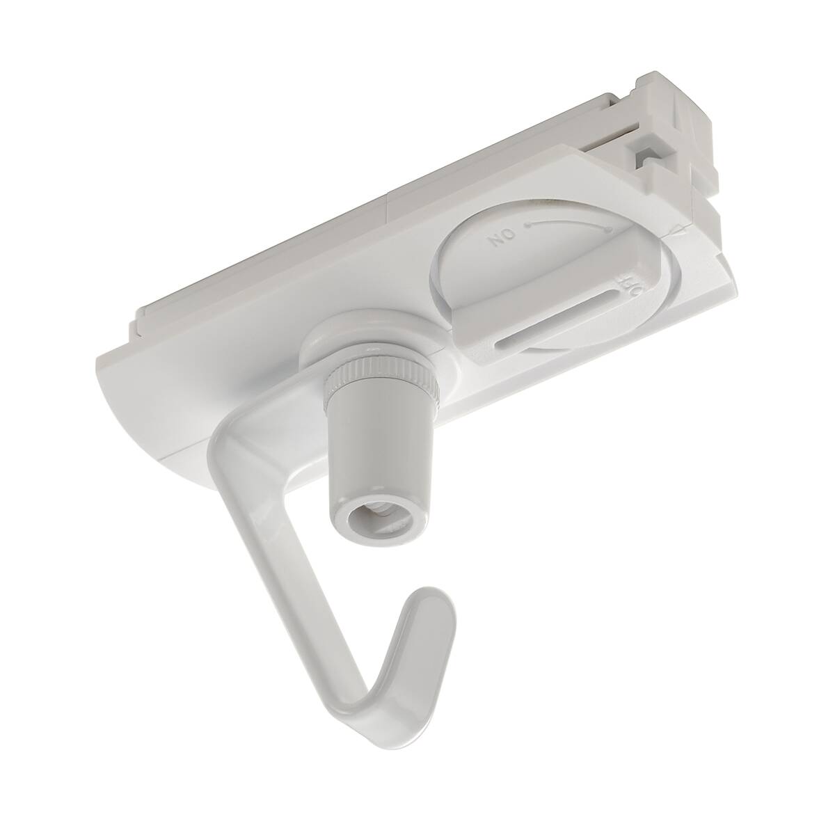 SLV 1F adapter med krog hvid