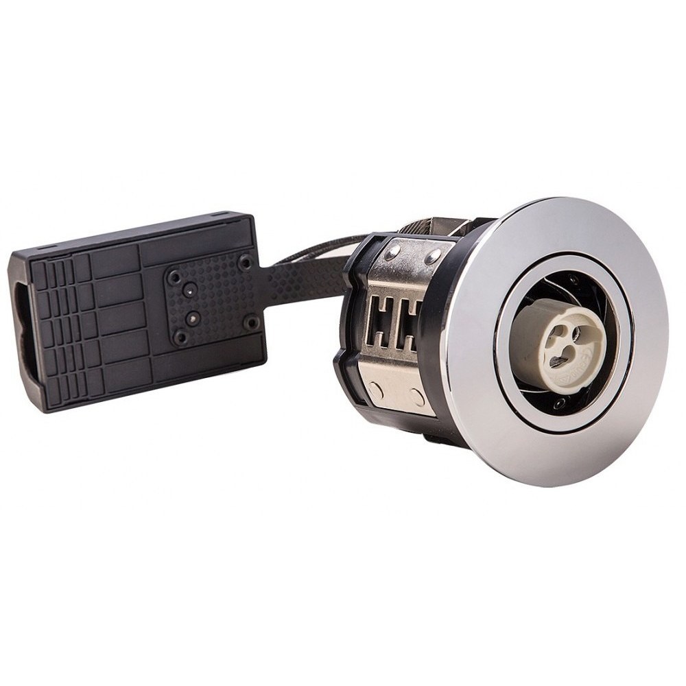 ALED EVO10 krom, infälld spotlampa GU10, 3-ledad, art.nr. 570304035800